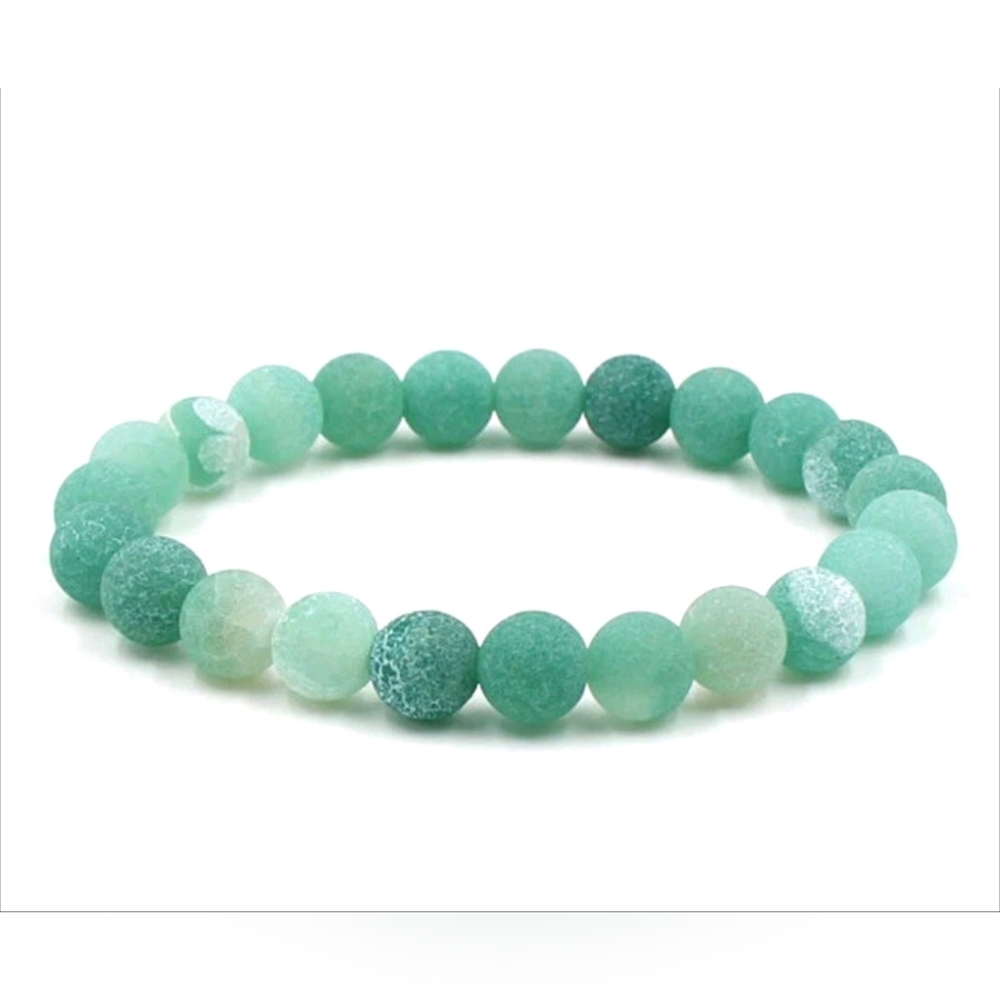 Stone Bracelets Semi-precious Gemstone Chakra Balancing Reiki Bracelet Set - Picture 9 of 10